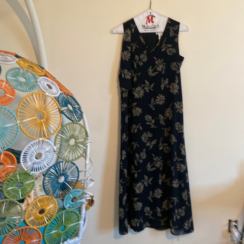 Black long dress
